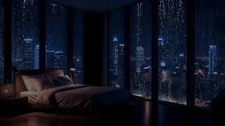 Rainy Night in the City 🌙 Cozy Ambience for Relaxation & Sweet Dreams 🌧️