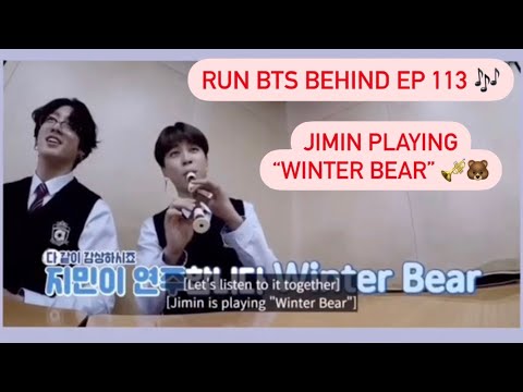 [ENG SUB] RUN BTS EP 113 BEHIND | JIMIN PLAYING WINTER BEAR