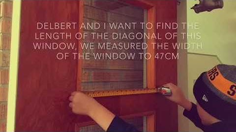 Pythagorean Theorem Application