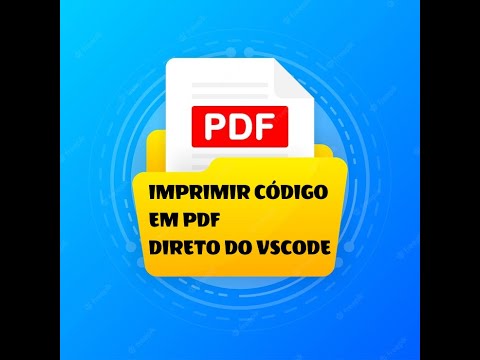 Imprimir códigos PDF do VsCode