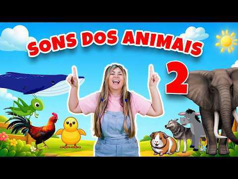 Learn Animal Sounds! 🐘🦁 | Names and Sounds for Kids | Tia Belli Part 2
