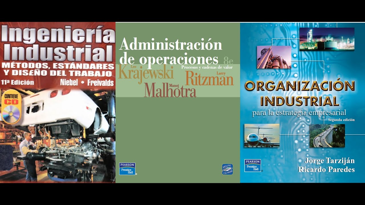 Organizacion industrial PDF | Libros de ingeniería industrial - YouTube