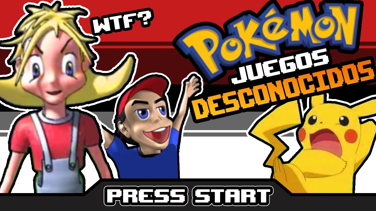 10 juegos de POKÉMON que no conocías