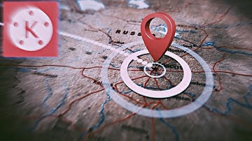 Cinematic Map Animation in kinemaster !🔥  | How to make animated travel map | photographer world