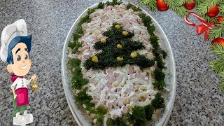 Новогодний Докторский Салат на Новый 2020 Год Новогодний Докторский Салат на Новый 2020 Год