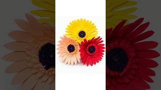 Paper Flower Craft😍🌼#paperflower #diy #flower #easyflowermaking #shortvideo