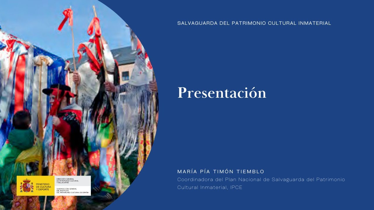 Salvaguarda del Patrimonio Cultural Inmaterial. Presentación (1/18 ...