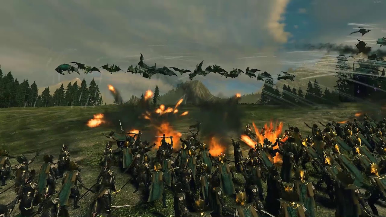 Black Ark Corsairs vs 191 Terradon Riders - Total War: Warhammer 2 ...