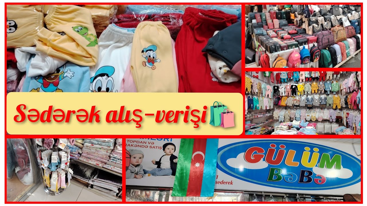 Vlog 71💫Sədərək alış-verişi🛍️Oğlumu həkimə niyə apardıq?🧑‍⚕️Brend geyimlər almıram🧥