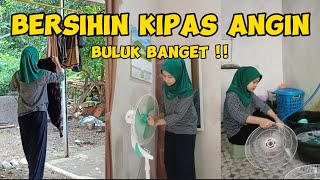 BERSIHIN KIPAS YG UDAH BULUK || DAILY VLOG