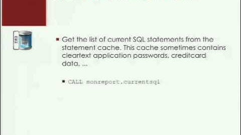 DEFCON 19  Hacking and Securing DB2 LUW Databases