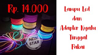 LED Neon Flexible 50 Meter Hijau - Prima Jaya LED