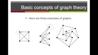 Basic Concepts in Graph Theory