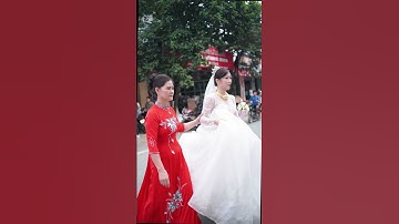 Nhanh lên anh cho đúng giờ hoàng đạo - phong tục cưới hỏi làng quê Việt #shorts