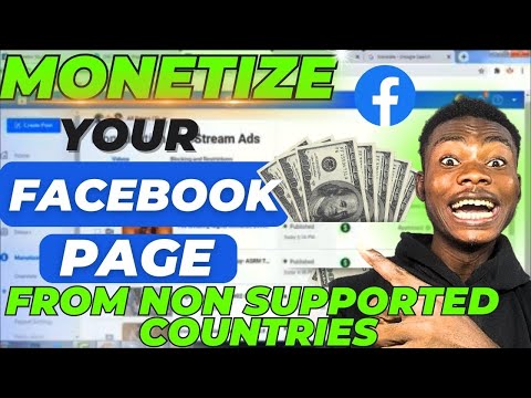 How To Monetize Your Facebook Page From INELIGIBLE Countries-(Make Money Online)