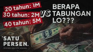 CARA NABUNG YANG BENAR DARI USIA 20AN!