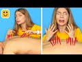Girls Problems with Long Nails & Hair! Easy Nails and Hair Hacks & DIY ideas by Mr Degree