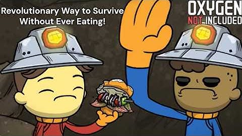 I Beat Oxygen Not Included Without Ever Eating (Everyone Survived!)