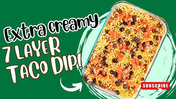 Easy 7 Layer Taco Dip