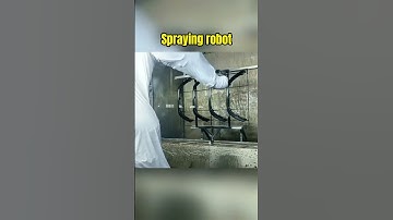 Spraying robot #automation #factory #industrial #industry #intelligence #machinery #robot