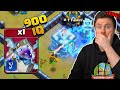 Queen Walkers try the INVISIBLE INFERNO DRAGON TRICK | #clashofclans