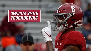 DeVonta Smith burns Auburn defenders for two Iron Bowl touchdowns