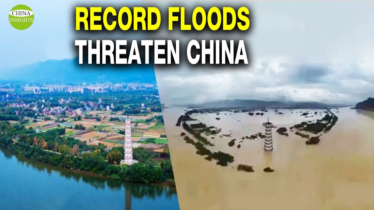 Download 4-Storeys High Floods, NO warning for dam water release/10 provinces in southern China are flooding