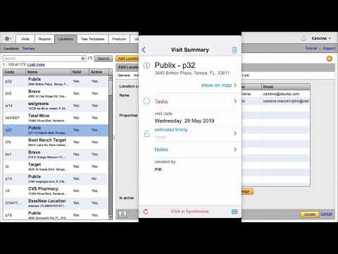 This video will show you how to track on shelf availability with VisitBasis.