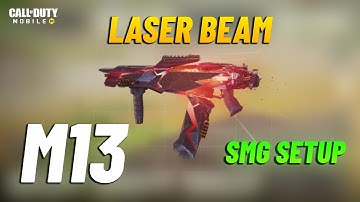 New M13 as SMG Best Gunsmith Codm | M13 Hipfire + ADS Class Setup Cod Mobile