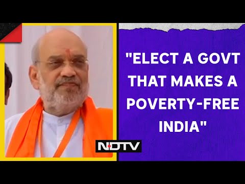 Amit Shah News | Elect A Government That Makes A Poverty-Free India: Amit Shah After Casting Vote @NDTV