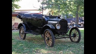 Starting a 1917 Ford Model T with the Crank