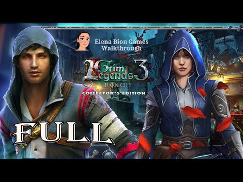 Grim Legends 3 The Dark City 🌸 Full Game Walkthrough