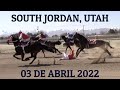 Carreras de Caballos en South Jordan, Utah 03 de Abril 2022