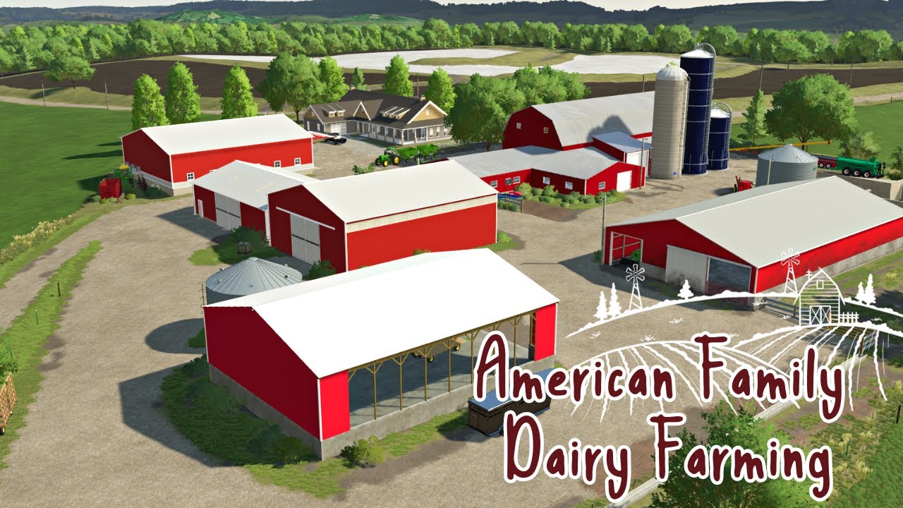 The American Family Dairy Farm | Pilot Episode | YOU VOTE 1 of 3 - YouTube