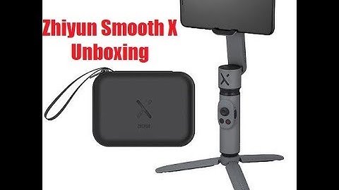 Zhiyun Smooth X Unboxing | First Impression | 2 Axis Phone Gimbal & Selfie Stick | Worth The Money?