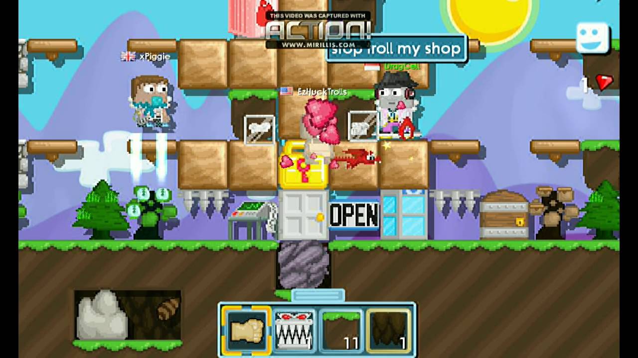 Growtopia WALL HACK?! + Anyone can see! O YouTube