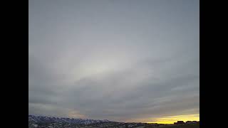 Sunset Time-lapse: Friday, December 22, 2023