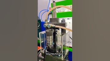 Testing of VOLVO PENTA Injector at ZAISCH INDIA INC