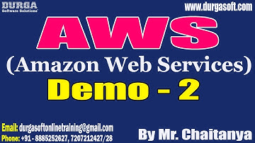 AWS (Amazon Web Services) tutorials || Demo - 2 || by Mr. Chaitanya On 11-11-2022 @7PM IST