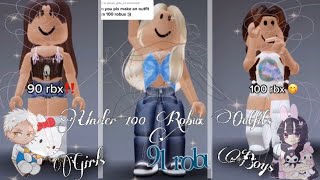 Episode 49, Matching gXg unfer 100 robux outfits ideas! 🥮💫, #rob