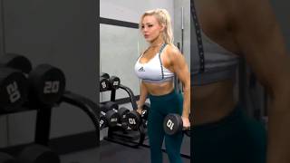 Hot Girl Working ?Sexy bodybuilder with big booty workout ?#fitness #fitnesscenter #ladiesfitness