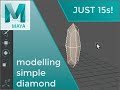MODELLING DIAMOND Autodesk Maya MODELLING DIAMOND Autodesk Maya