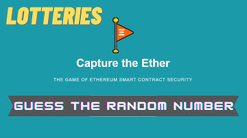Capture The Ether Challenge | Guess the random number using Solidity and Brownie | 2023