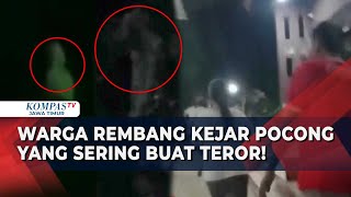 Geger! Teror Penampakan Pocong di Rembang Jawa Tengah, Warga Resah Hingga Lakukan Pengejaran!