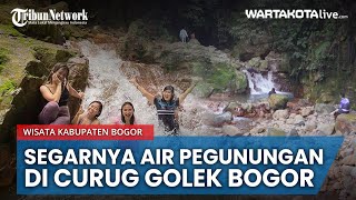 Menikmati Segarnya Air Pegunungan di Curug Golek Bogor