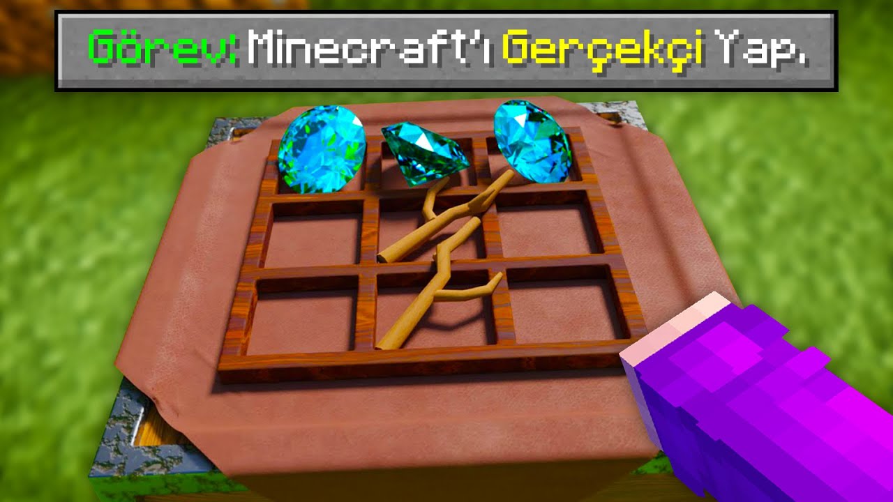 Minecraft'ta Sizin Berbat Fikirlerinizi Denedim...