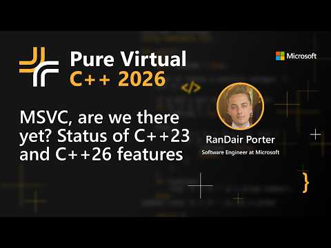 MSVC, are we there yet? Status of C++23 and C++26 features