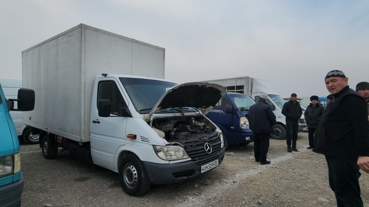 2 FEVRAL FARGONA MASHINA BOZORIDA GAZEL SPRINTER MERS CHIQDI 