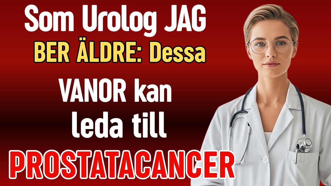 Som UROLOG VARNAR jag Äldre Män: Detta INFLAMMERAR din PROSTATA