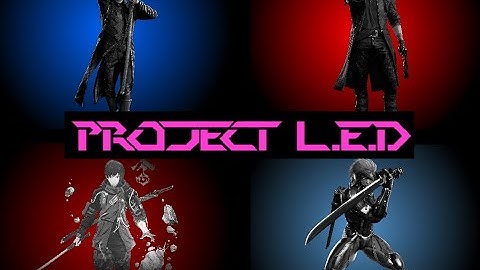 PROJECT L.E.D. - A Multi-Game Combo Video (DMC, MGR, Scarlet Nexus, Bayonetta, Astral Chain, Nier)